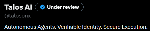 Talos AI tweet media