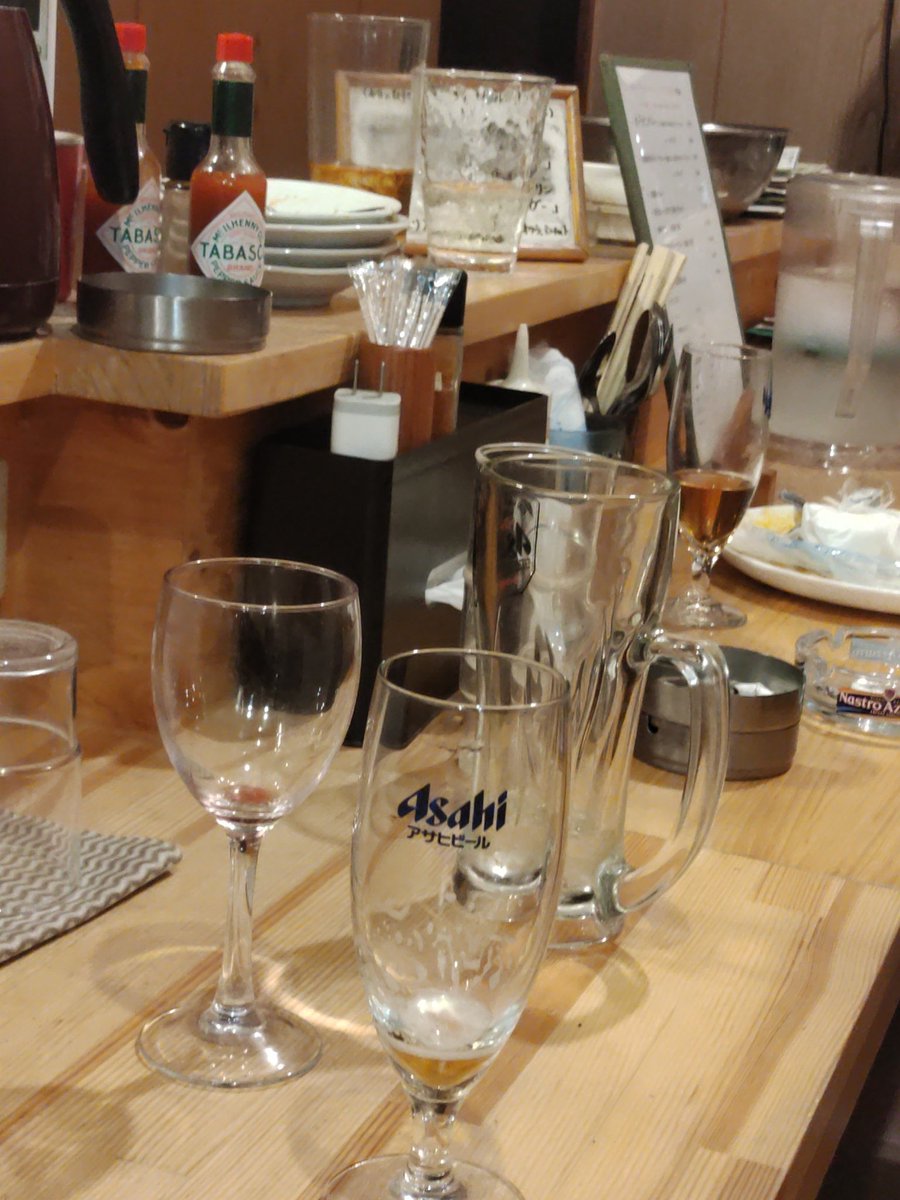 5日（火）
夜営業終了致しました。

今日は2012年居酒屋としてオープンした頃からご愛顧いただいてる懐かしいお客様、カレー屋の常連様もお越しいただき楽しい夜でした。
この空間(お店)を無くしてしまう事に複雑な気持ちで片付けてます。

本日もご来店誠にありがとうございました。