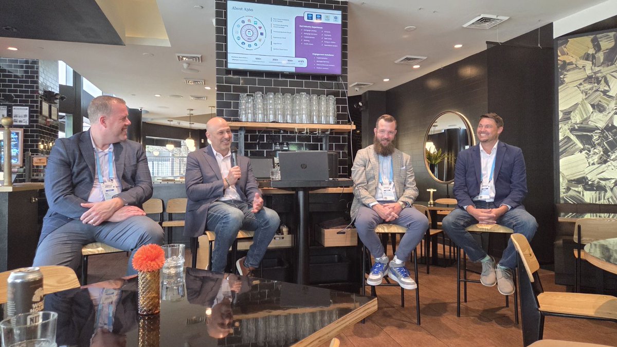 Accelerize360's tweet photo. Great conversations at Agentforce World Tour NYC

Hosted “Kill the Queue: Agentic Lending, Live with A360” with @salesforce  — exploring how lending is evolving with AI, from application to funding.

Appreciate everyone who joined us.

#Agentforce #Salesforce #AI #Lending https://t.co/IC66wZKH3x