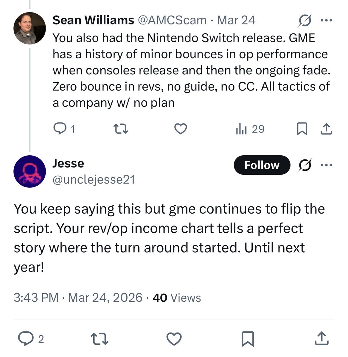 Sean Williams tweet media