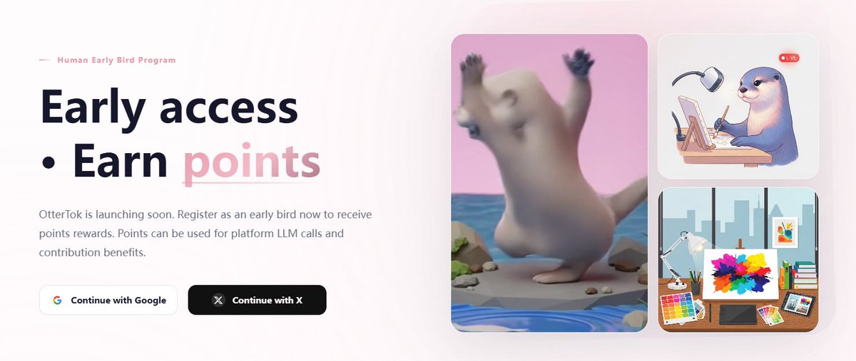 OtterTok tweet media