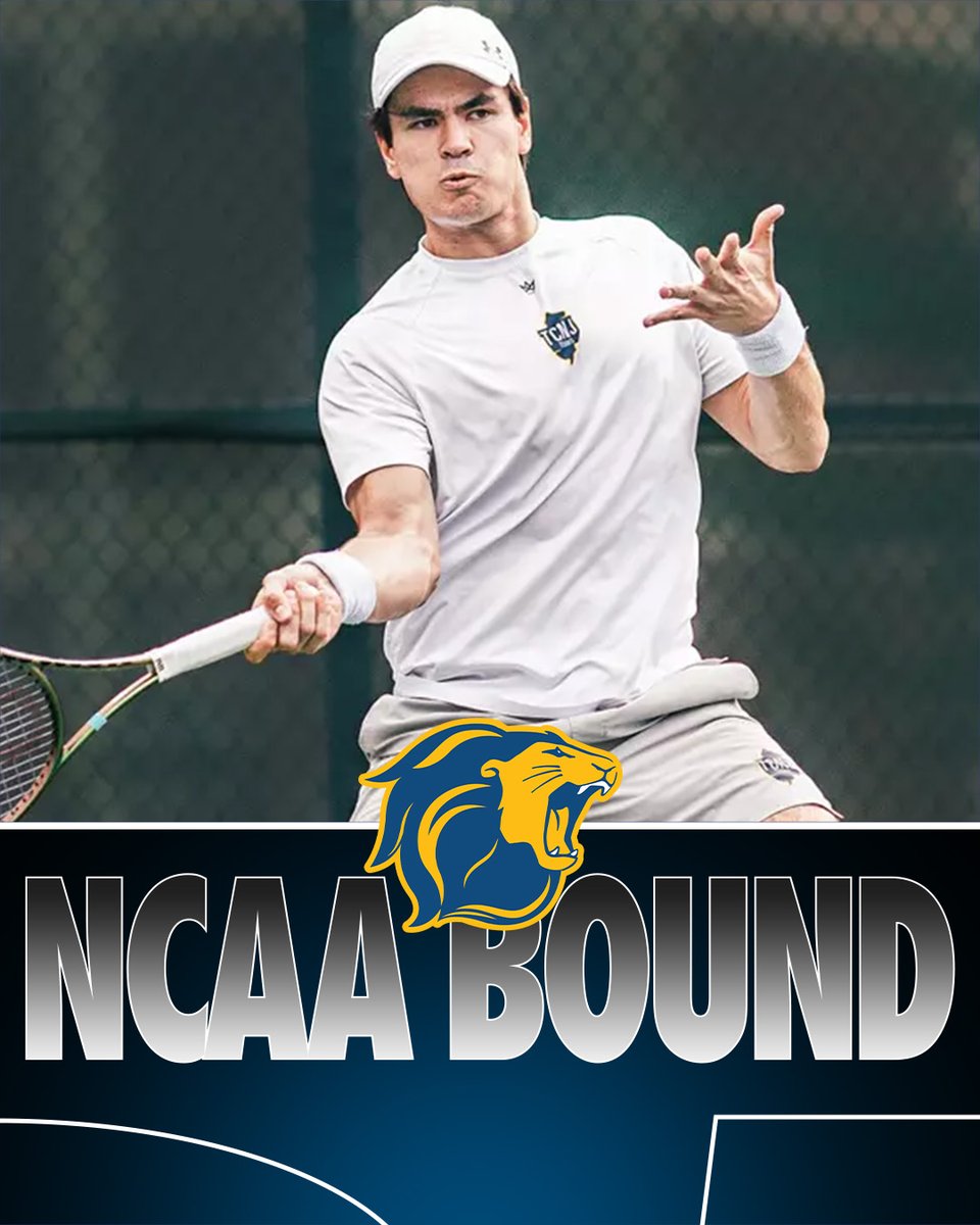 wiacsports's tweet image. #WIACTENNIS | @tcnjlions is heading to the 2026 NCAA Division III Men's Tennis Championship. They will play St. John Fisher in the first round on May 8.

#ExcellenceInAction
#d3tennis