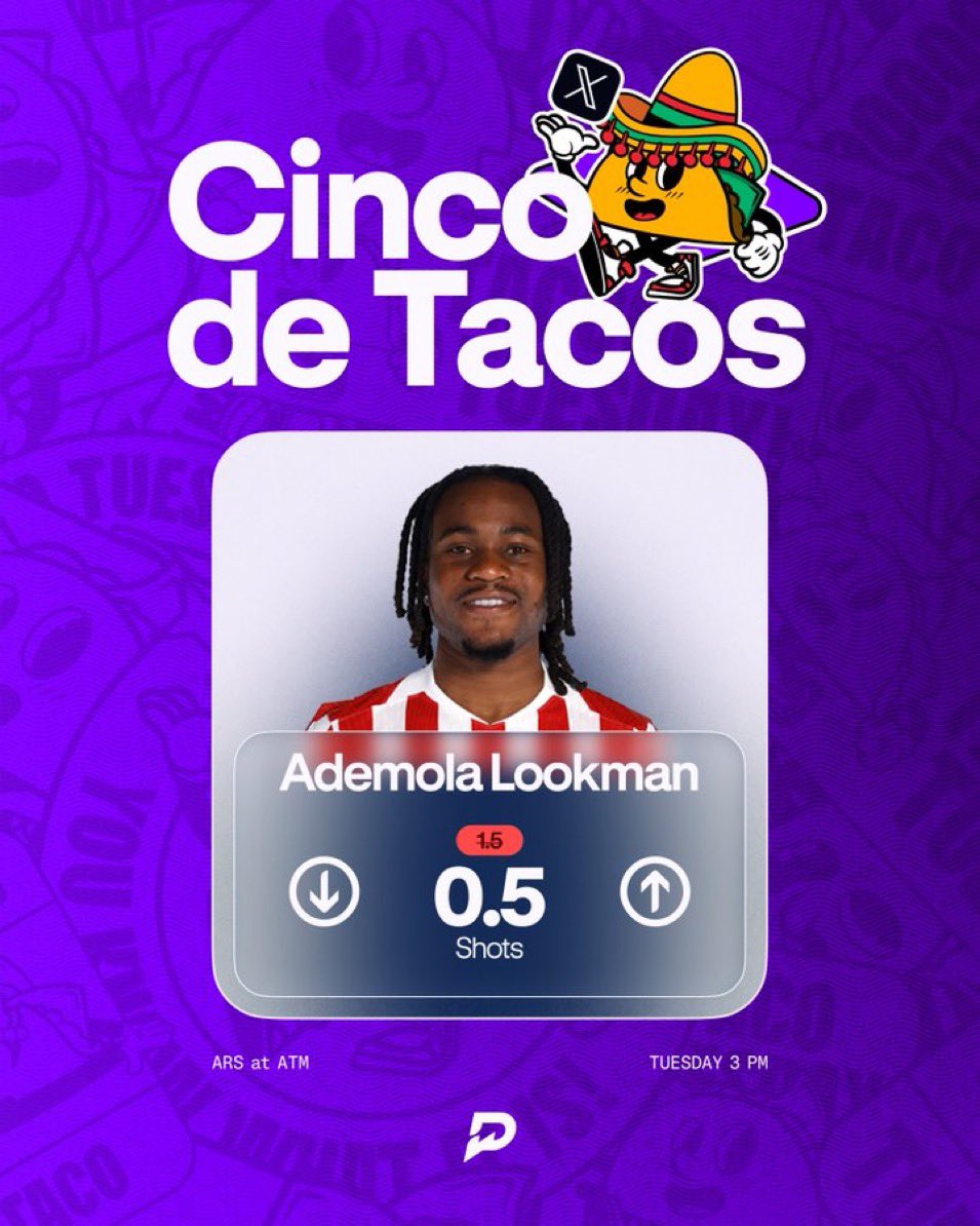 PrizePicks Taco Tuesday Tracker tweet media