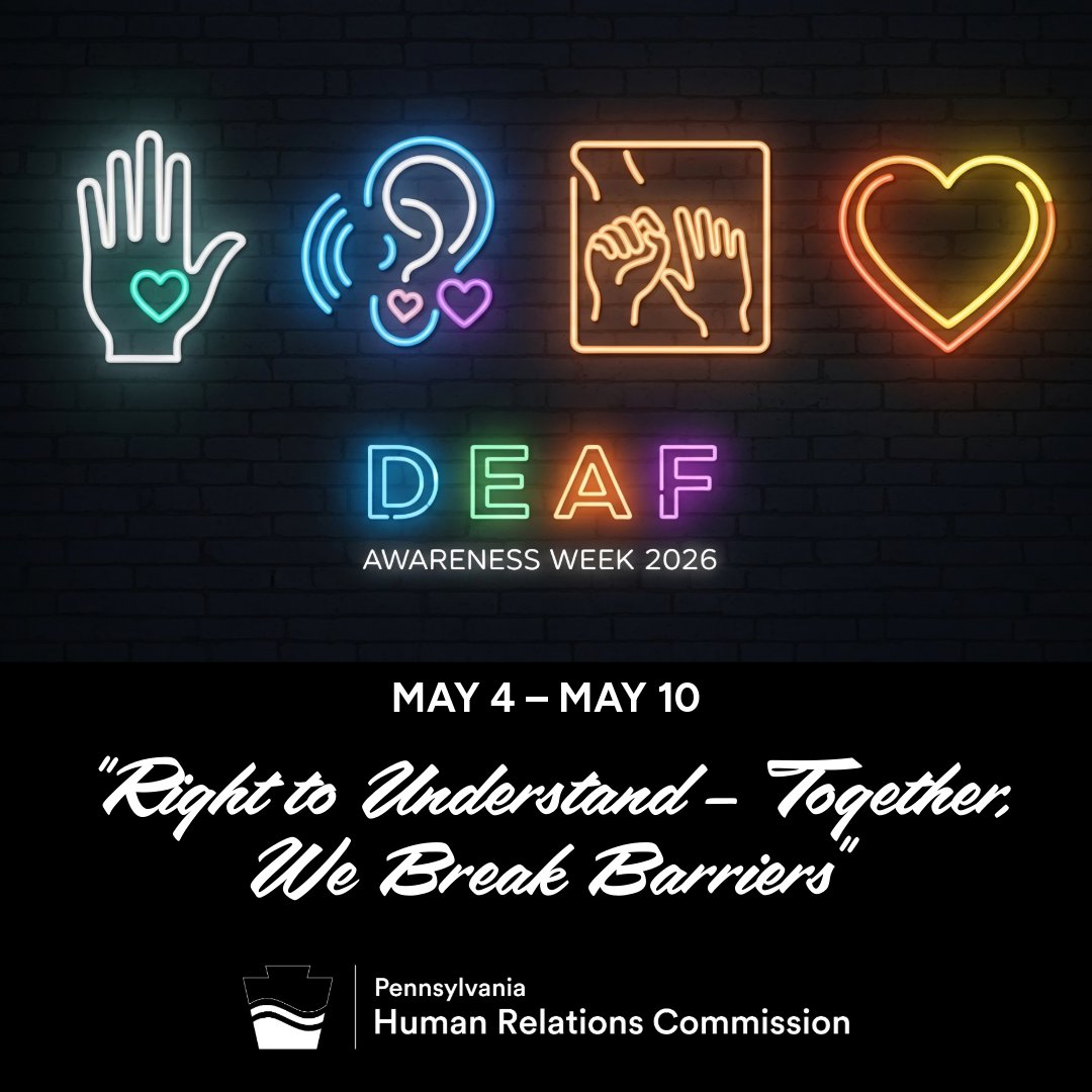 Pennsylvania Human Relations Commission tweet media