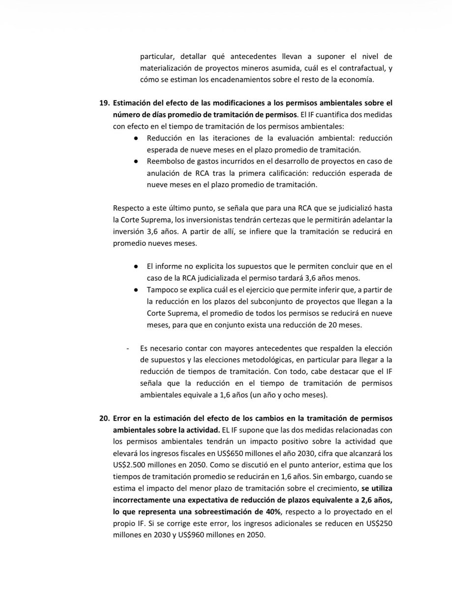 Oposición cuestiona el Informe Financiero del megaproyecto: 23 observaciones técnicas, desde inconsistencias en tablas hasta efectos de crecimiento sobreestimados y costos fiscales omitidos.​​​​​​​​​​​​​​​​
Documento completo acá 👇🏽
drive.google.com/file/d/16AnH0X…