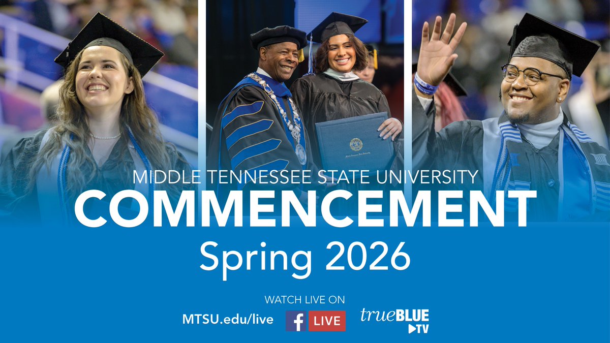 Middle Tennessee State University tweet media
