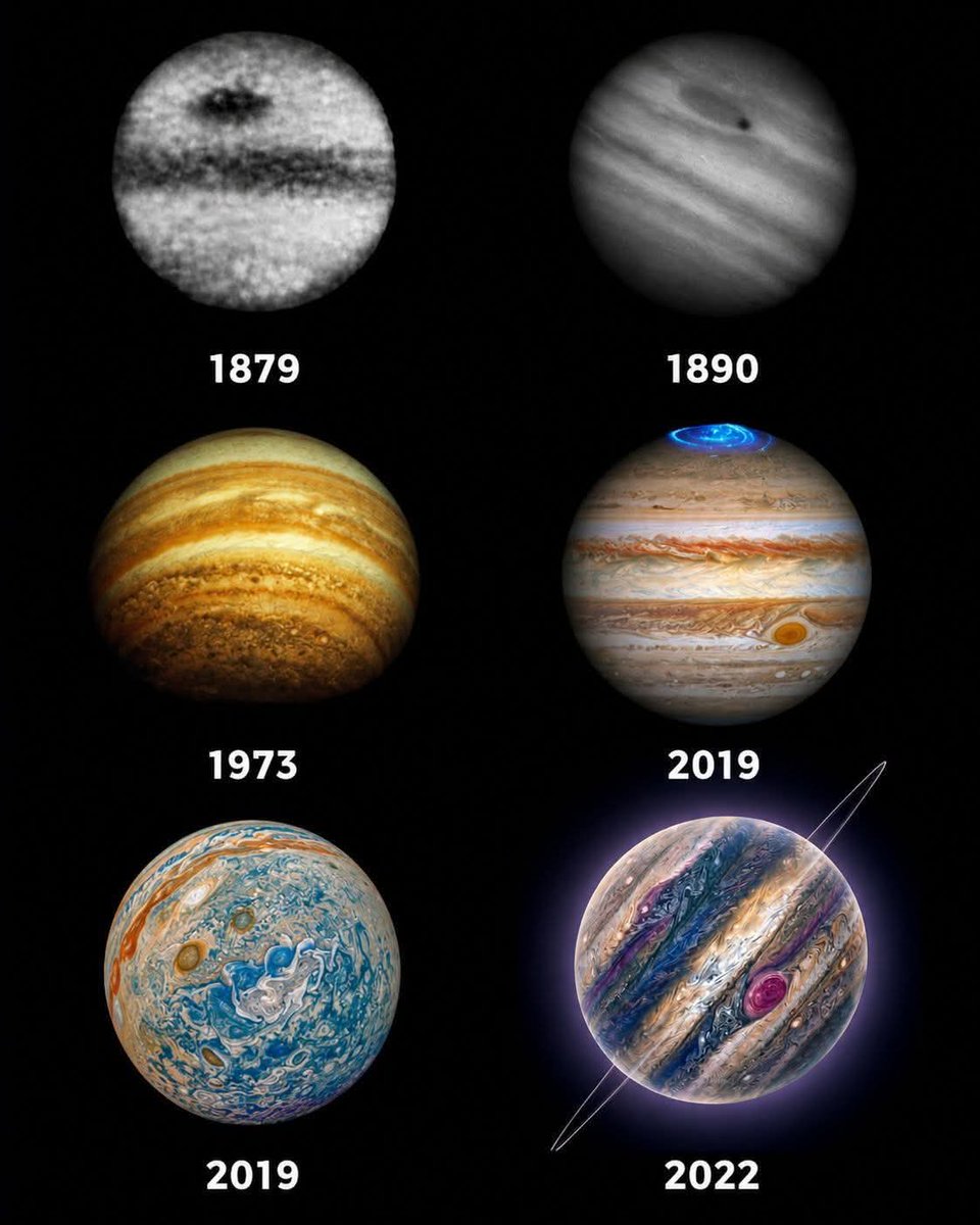 Jupiter In 1879 A Century and a Half of Capturing a Giant From blurry 19th-century ...
