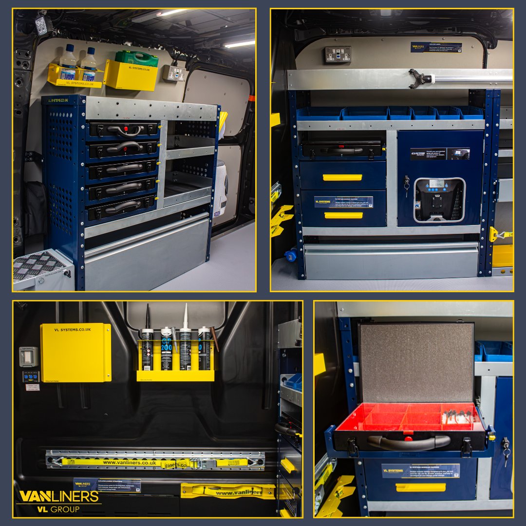 VANLINERS_LTD's tweet photo. Built in partnership with TrustFord.🤝

This Ford Transit Custom demo van showcases how a standard van can be transformed into a fully equipped, organised mobile workspace. 🧰

👉 See the full build

#TrustFord #VLSystemsRacking #ClaytonPower #RhinoProducts https://t.co/ioy7hr87MO