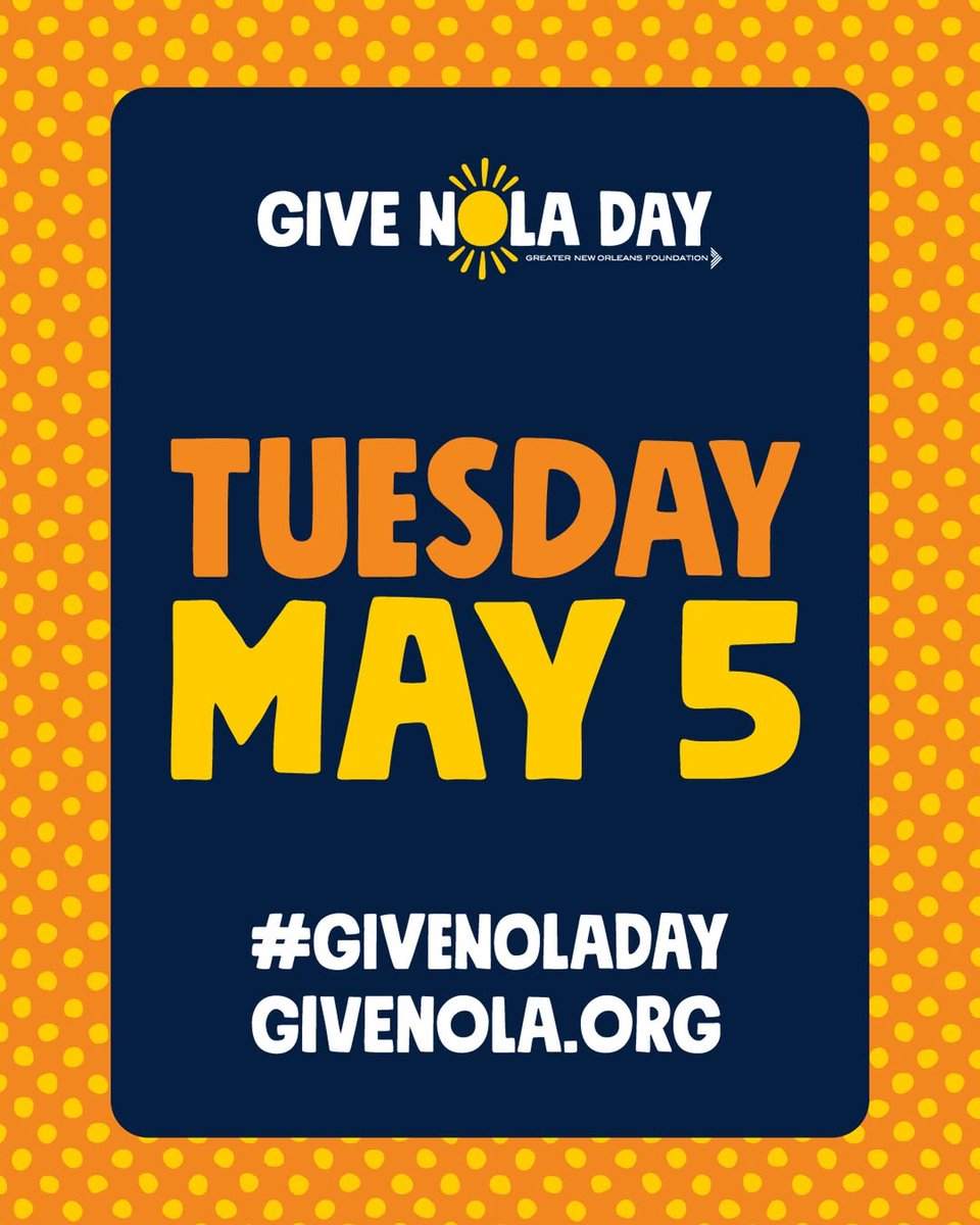 JonoBarnes's tweet photo. Today is #GiveNOLADay to support nonprofits across New Orleans.
May I kindly ask that if you are looking for one to pick, join me in choosing Urban League of Louisiana to support education, workforce, & more https://t.co/VbeJcMkMkF
This shit more than a donation! https://t.co/dP690CO6PS
