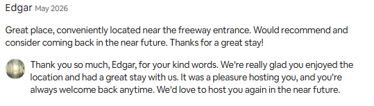 Ihotu2022's tweet image. Smooth stay, no issues, happy guest who wants to come back. That is the goal in STR, not luck, but systems and experience. 

I help hosts create consistent 5-star stays

#Airbnb #STR #PropertyManagement #GuestExperience