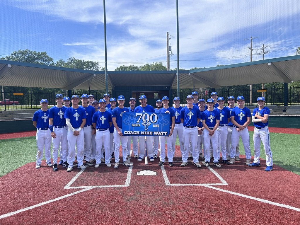 SMCschools's tweet photo. Head Baseball Coach Mike Watt earned his 700th career win last week. An incredible milestone and a testament to years of leadership, consistency, and dedication. Congratulations, Coach Watt! ⚾ https://t.co/JPeDQdiyFY