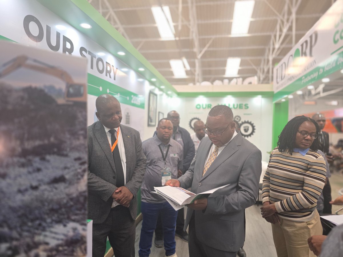 Udcorpzw's tweet photo. ZITF 2026 Appreciation
A special appreciation also goes to Mrs. W. Marufu (UDCORP Board Member) for giving physical support & weight to UDCORP by welcoming our Honourable Minister of National Housing & Social Amenities, Hon. Prof. P. Mavima ππ½ππ½
#Partneringtobuildtomorrow https://t.co/76OaUNqzkU
