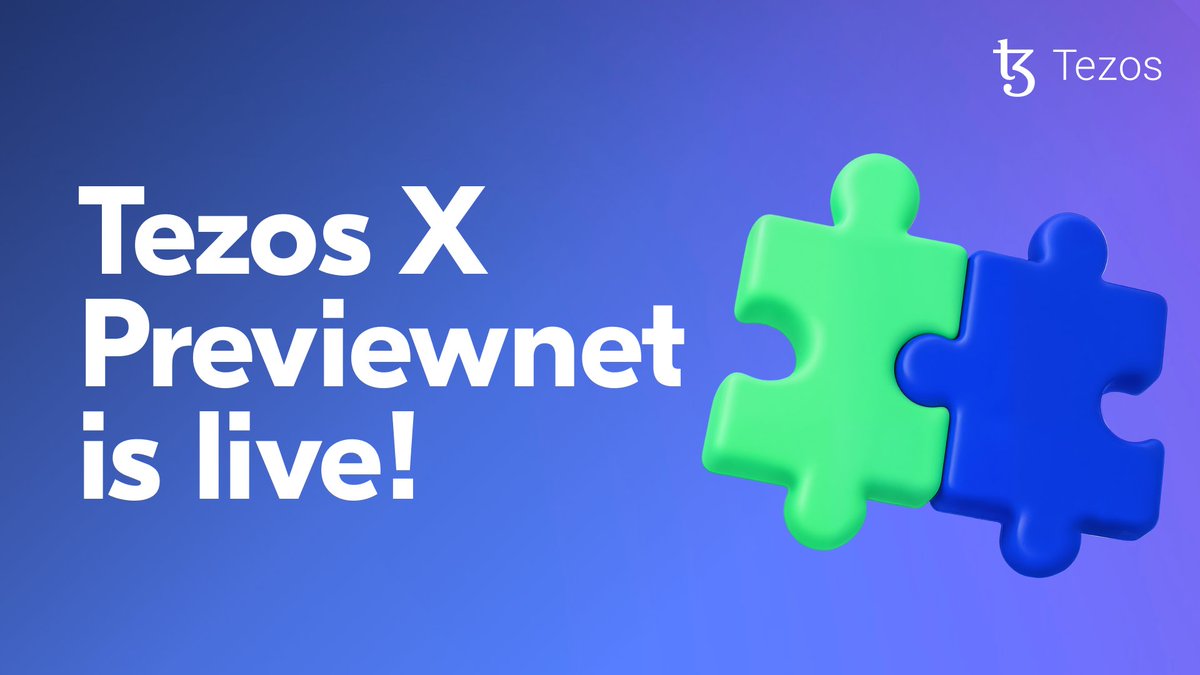 Tezos tweet media