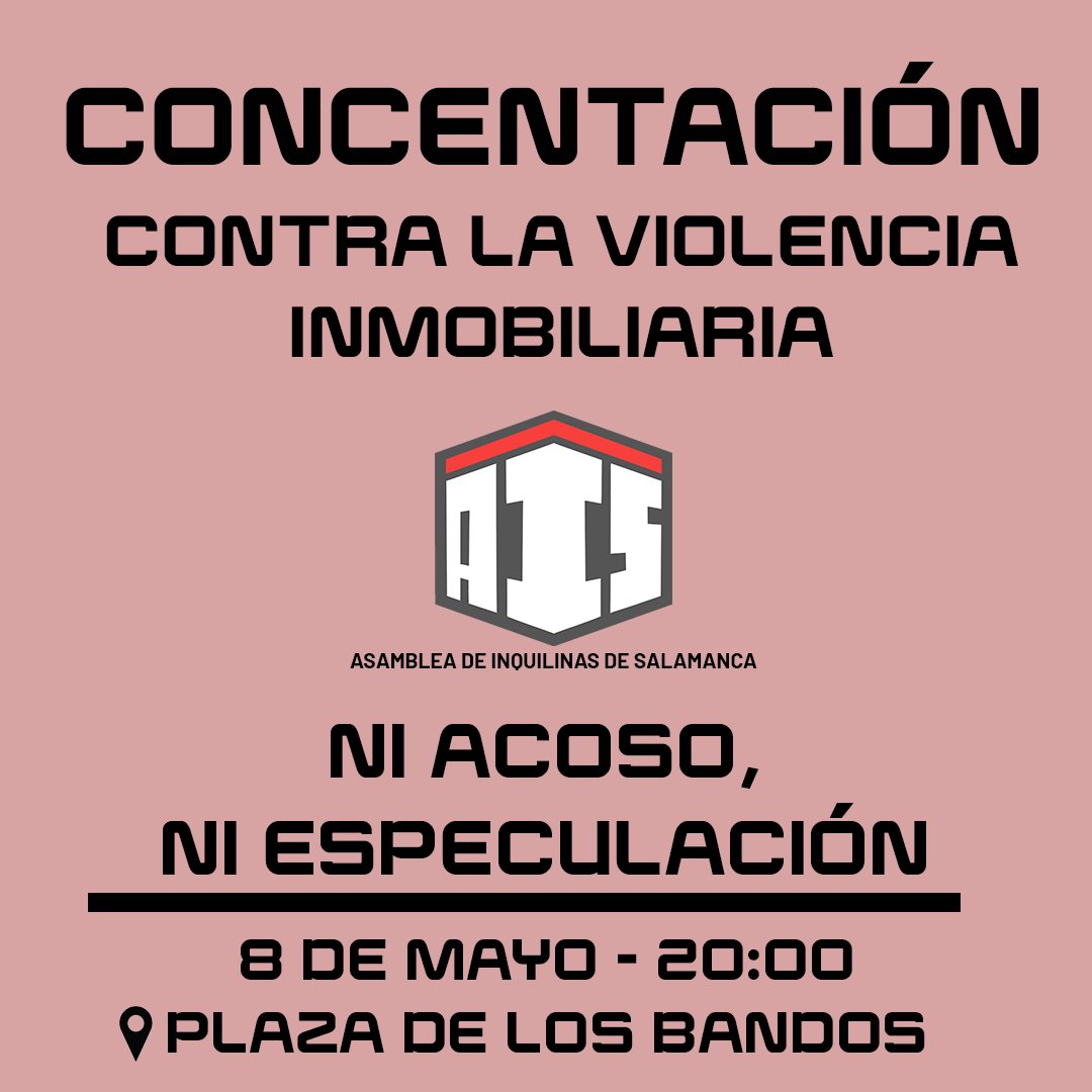 Asamblea de Inquilinas de Salamanca tweet media