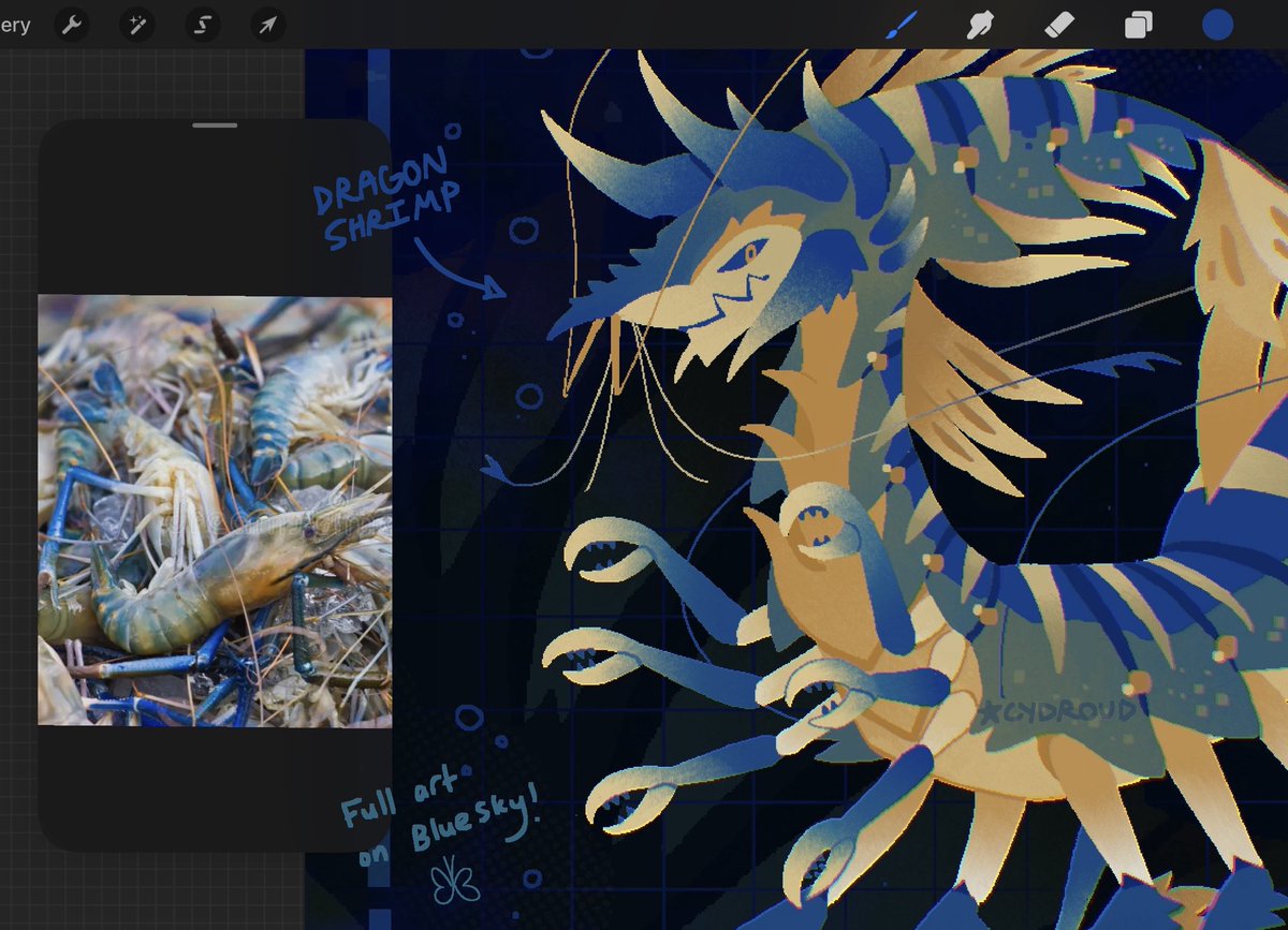 cydroud's tweet photo. Caridyne Shrimp - Draconic Variant 🦐🐲

Full on 🦋☁️ https://t.co/rxfABZbSKm