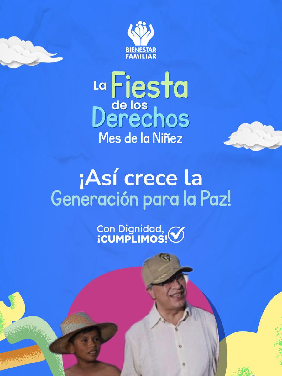 ICBFColombia's tweet photo. #EspecialWeb | Crecer en paz es hacerlo con cuidado, oportunidades y participación. Hoy, niñas, niños y adolescentes nos muestran cómo se construye ese camino en sus territorios.
🔗 Descubre sus historias aquí 👇https://t.co/xXC0Imex7a https://t.co/vqk4QKnvZG