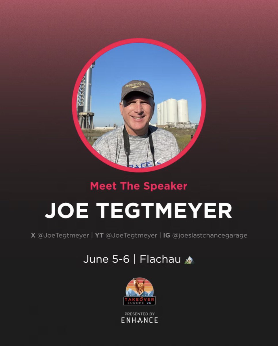 Joe Tegtmeyer 🚀 🤠🛸😎 tweet media