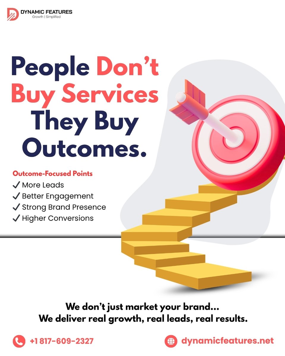DynamicFeatures's tweet photo. Services are not purchased. Results they buy

More opportunities. More engagement. Brand Equity. More conversions.

If your marketing isn’t working, it’s not marketing.

Let’s be clear.
🌐 https://t.co/6sOHlJ377M 

#DigitalMarketing #Growth https://t.co/WOtvS7YrJV