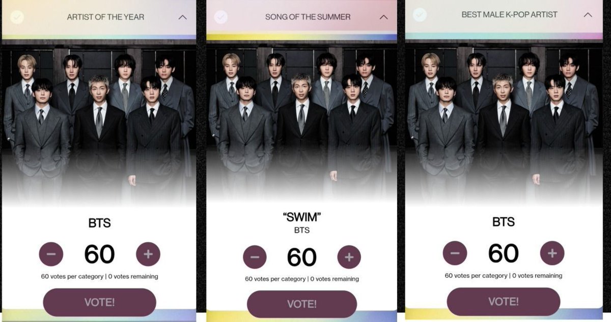 BTSxARMY VOTING TEAM tweet media