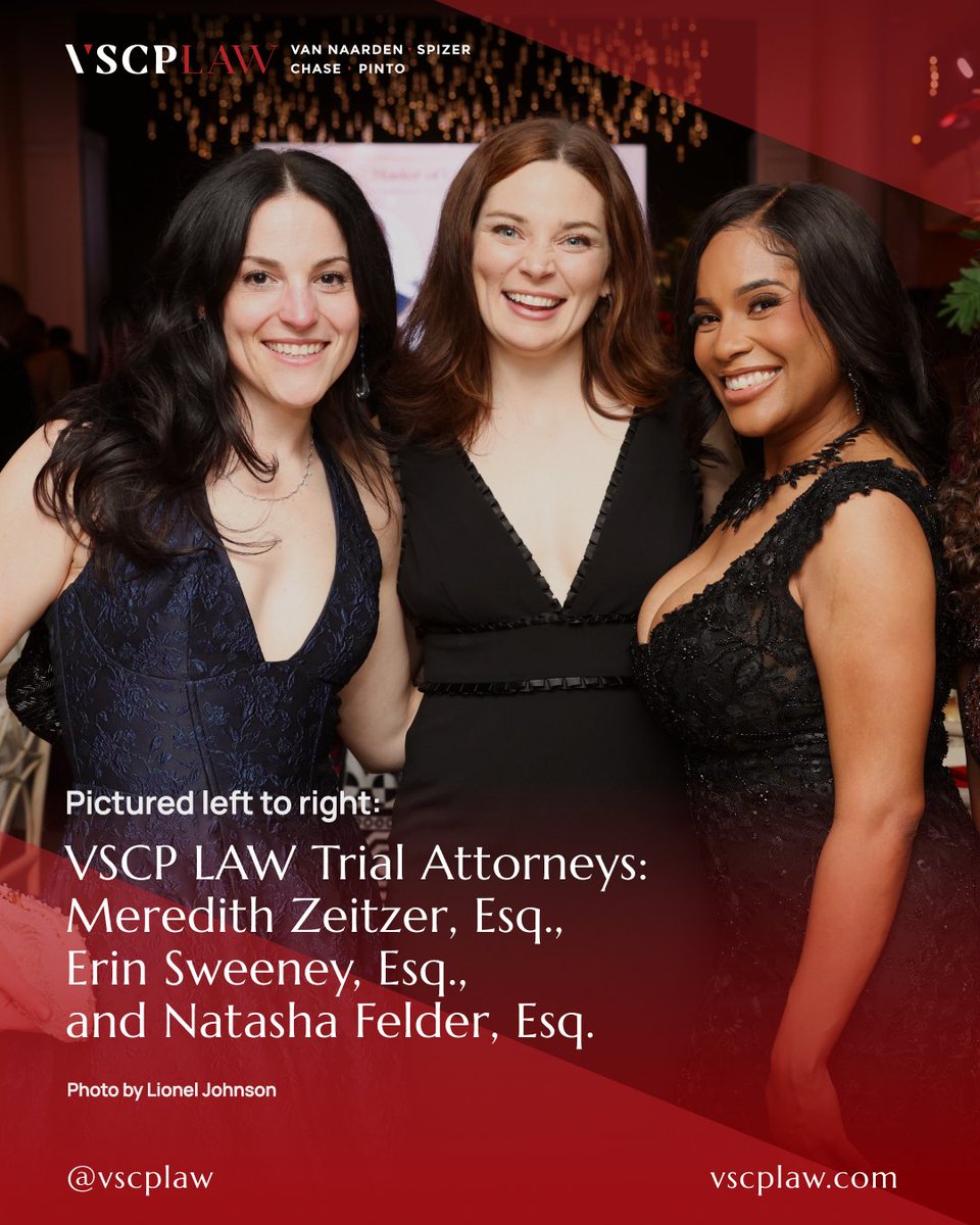 VSCPLAW's tweet photo. VSCP LAW was proud to serve as a Bronze Gala Patron Sponsor of the Barristers’ Association of Philadelphia’s 2026 Annual Awards & Scholarship Gala, held on May 2, 2026.

The Barristers’ Association of Philadelphia, Inc.—founded in 1950—is a leading organization of Black attorneys, judges, and law students dedicated to advancing diversity, equity, and inclusion within the legal profession. Through advocacy, mentorship, and scholarship initiatives, the organization continues to create meaningful pathways for future legal leaders.

We congratulate the Barristers’ Association on awarding 25 scholarships to law students across the Philadelphia region as they pursue legal education and careers in the profession, and we celebrate this year’s outstanding honorees for their contributions to our legal community.

We also extend a special congratulations to VSCP LAW Trial Attorney Natasha Felder, Esq., who was honored with the President’s Award. This distinction recognizes her “tireless efforts to ensure the success and longevity of the organization and its traditions.”

We are proud to support Natasha’s continued leadership and service, and to stand alongside organizations like the Barristers that are shaping a more inclusive and equitable legal profession.