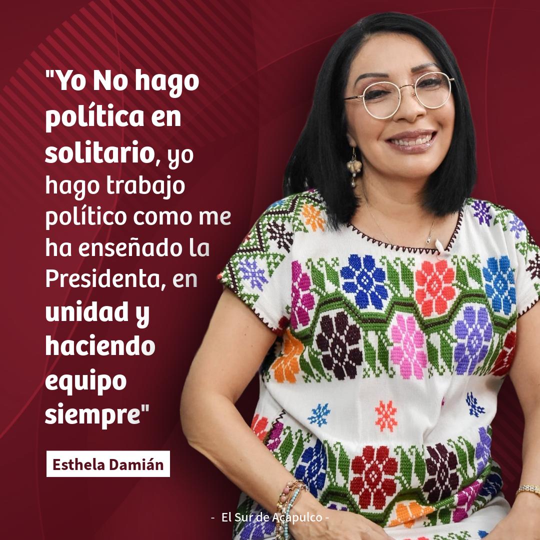 En entrevista con <a href="/elsurdeguerrero/">El Sur periódico de Guerrero</a> 
Morena no se construye en solitario, se construye en equipo.
A eso vengo a Guerrero: a sumar y a fortalecer la unidad.
suracapulco.mx/detras-de-su-p…