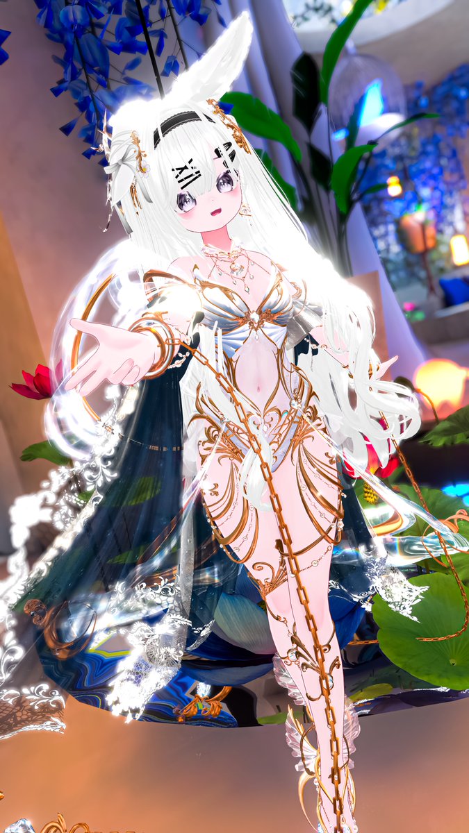 YukinaForever's tweet photo. おはゆき🤍ショコラちゃん🤍
#ショコラ 
#Chocolat3D 
#NeonMaru
#YukinaAlbum 
#VRChat https://t.co/AJIlZJByjB