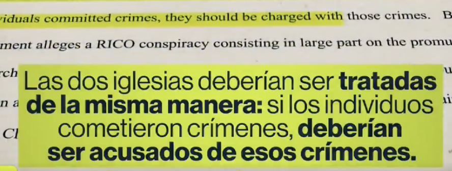 DLaFuenteMoises's tweet photo. Naasón, a través de sus abogados SOLICITA que sus prácticas criminales deben ser tratadas IGUAL QUE LAS DE LA IGLESIA CATÓLICA.

Sí, esa iglesia que durante "un siglo" ha denunciado por "FALSA, mentirosa y herética".

#LLDM https://t.co/GGr6GP81Aq