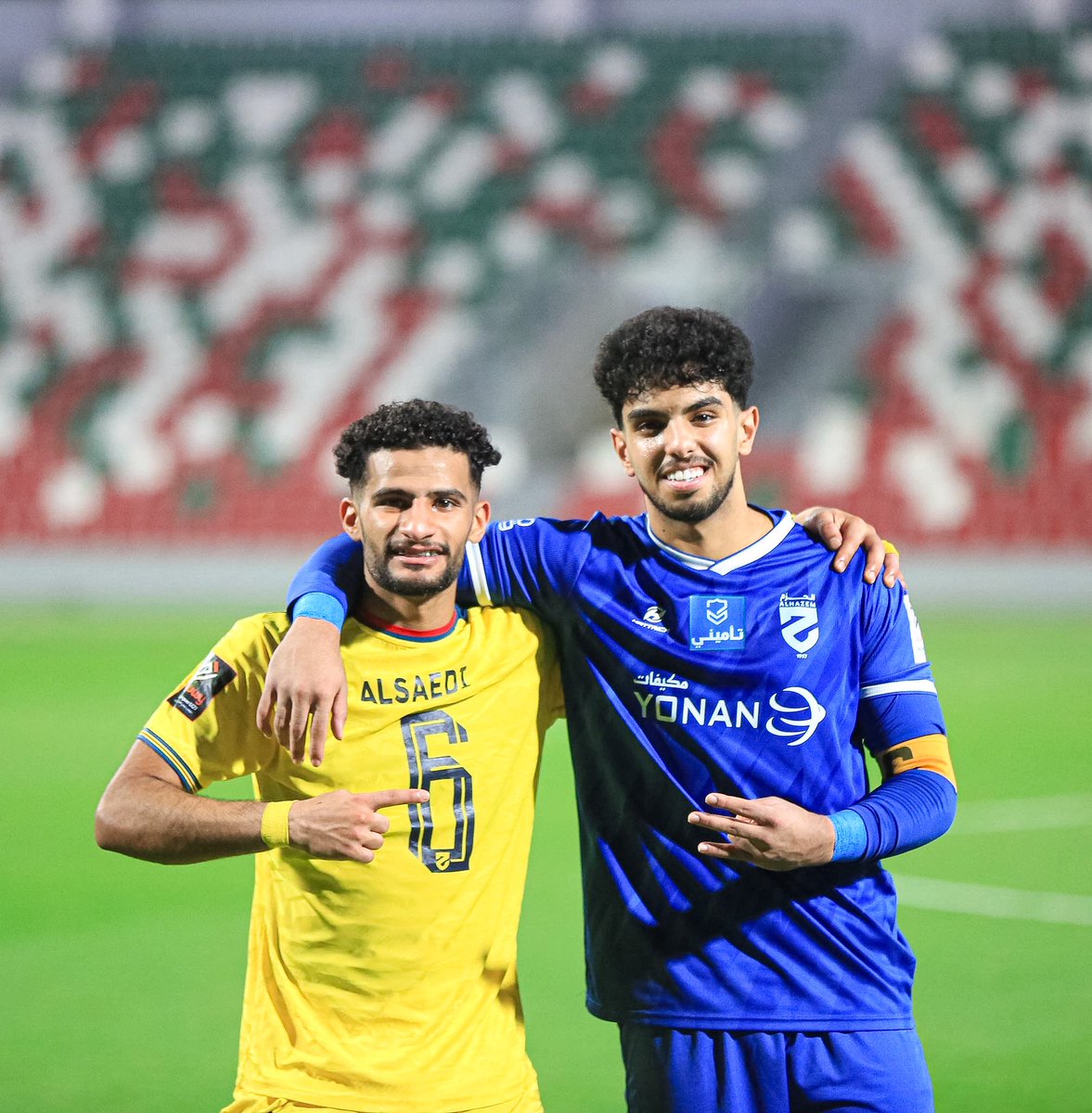 yaznalruwili's tweet photo. اللهم لك الحمد حتى ترضى ولك الحمد اذا رضيت ولك الحمد بعد الرضا، تأهلنا الى نصف نهائي دوري جوي تحت 21 ، فالنا التوفيق في القادم 🙏🏻💛 https://t.co/VQdud8b4bZ