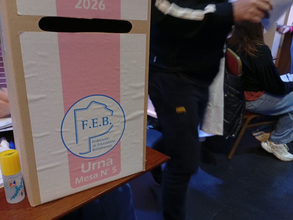 LaFEB's tweet photo. Comenzó el #CongresoEleccionarioFEB para la renovación parcial del Consejo Directivo. Hoy se definirán las autoridades que conducirán el sindicato durante el período 2026-2030.
#EleccionesFEB2026 #FEB #Gremio #Docentes https://t.co/i9c78wfEYG