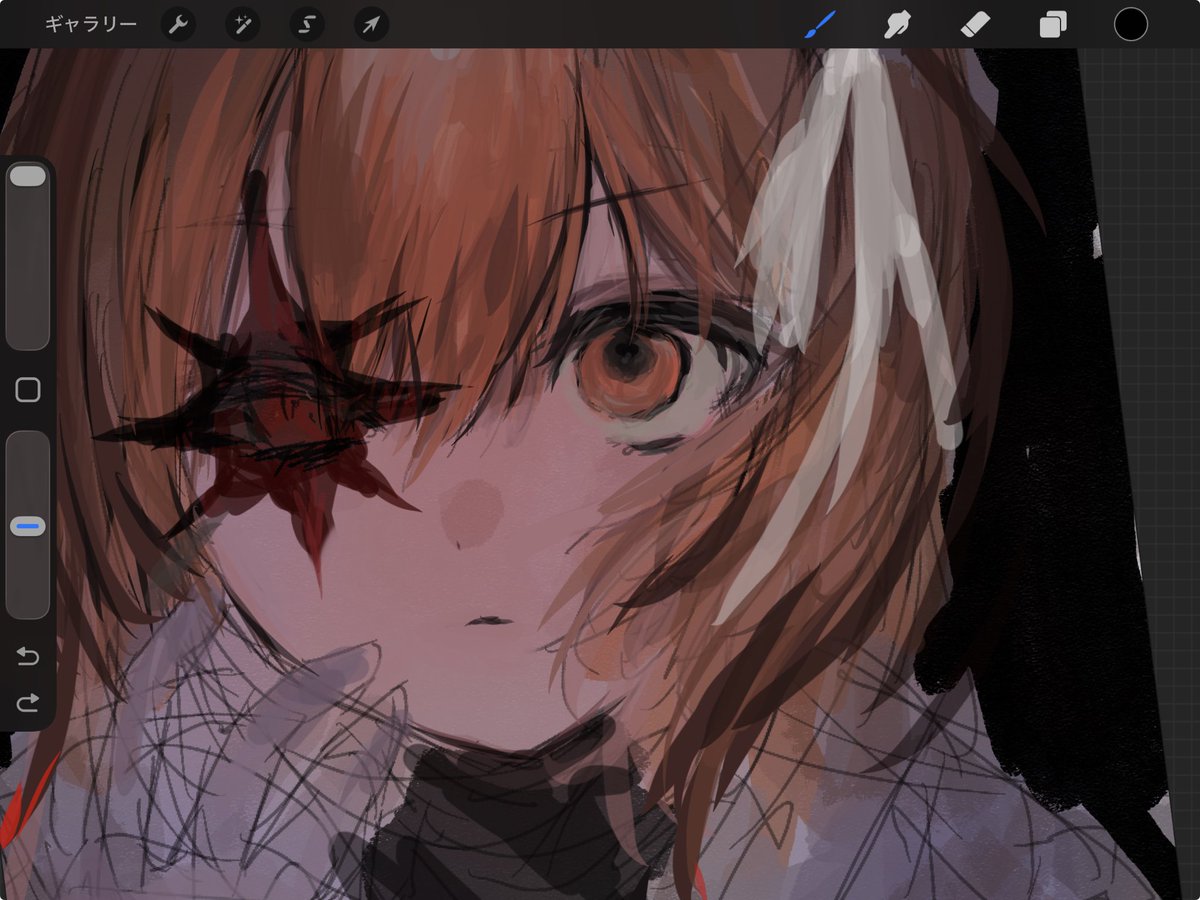 yyy_fukuzawa's tweet photo. ワンドロ失敗したやつ
これで何を描こうとしてたか分かる人は本当にすごい https://t.co/DLvAWSlVr2
