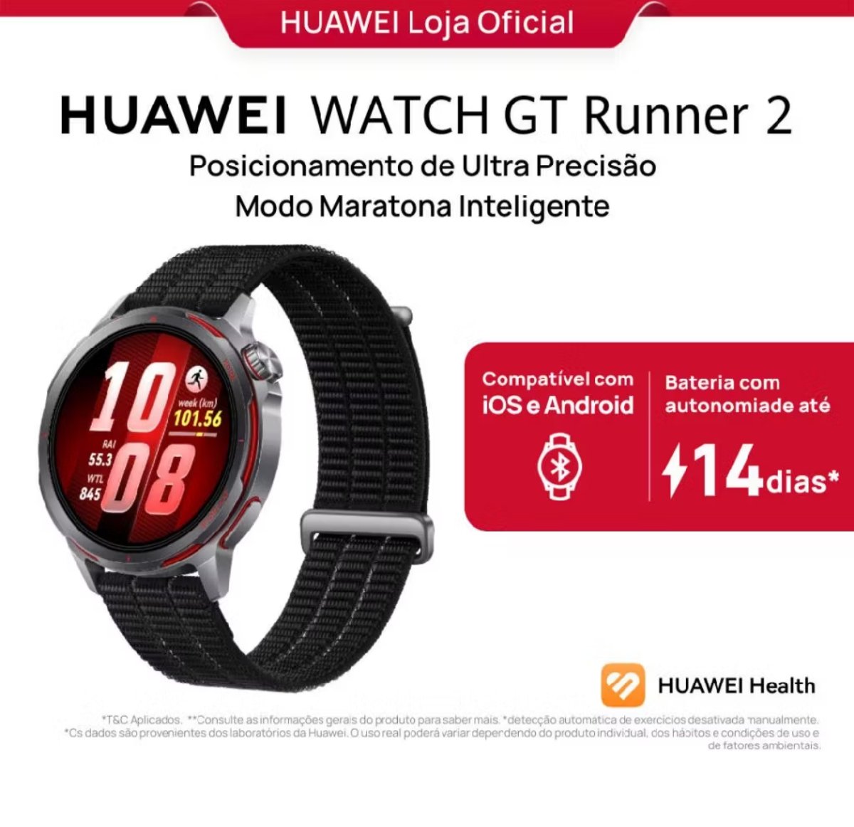 enricodejesussl's tweet image. HUAWEI WATCH GT Runner 2 🏃‍♂️?
✅ ECG &amp;amp; GPS de alta precisão
✅ Design ultra leve para performance
✅ Pulseira extra! 🎁

💵 R$ 1279 no Pix 

​🎟️ Cupom de R$ 100 OFF: s.shopee.com.br/5L8UkqRb2E

🛒 Compre agora: s.shopee.com.br/7ppYDWNmAl

​#HuaweiGTRunner2 #Smartwatch #Corrida #treino