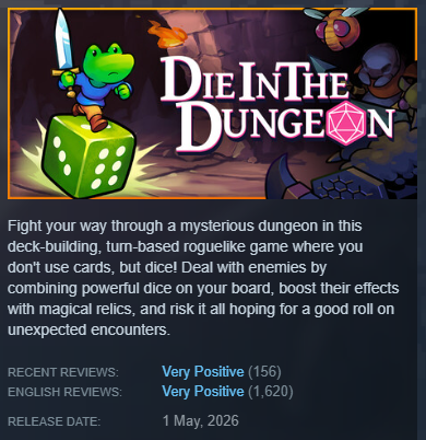 Die in the Dungeon 🐸1.0 OUT NOW🐸 tweet media