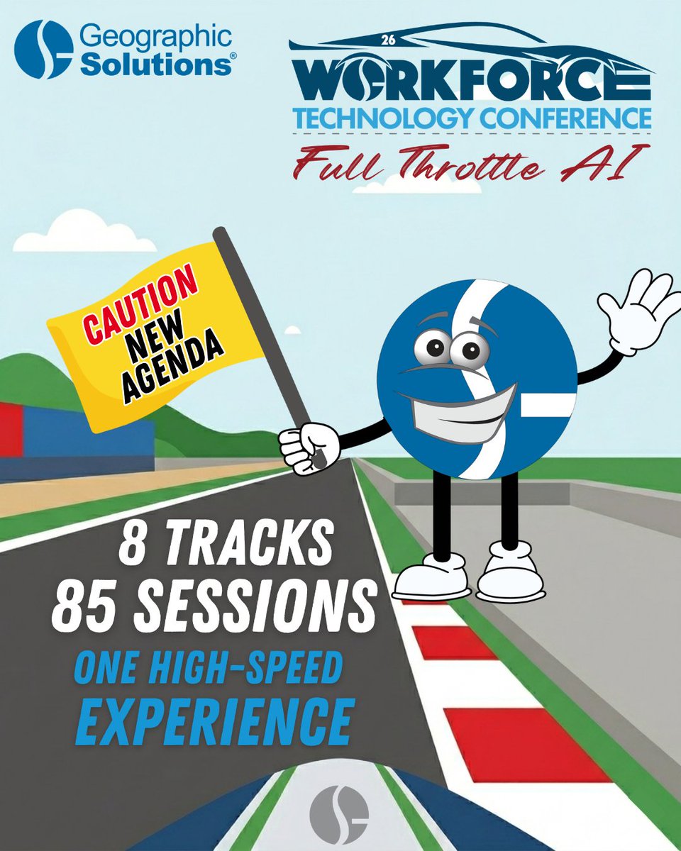 geosolutionsinc's tweet photo. 🏎️ The 2026 WTC agenda is LIVE! 🏁

With 85 sessions across 8 tracks, we’re hitting the fast lane in Monterey. Explore VOS Sapphire AI, WID 3.0, and more.

Choose your racing line and build your high-speed path today!

🔗View the program: https://t.co/dKon0p3FTo

#GSIWTC2026 https://t.co/tVpSPXkPJ9