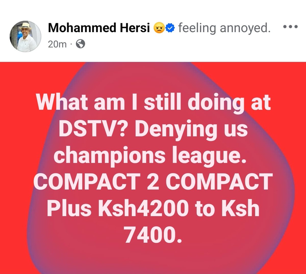 Mohammed Hersi : Mr Optimist tweet media