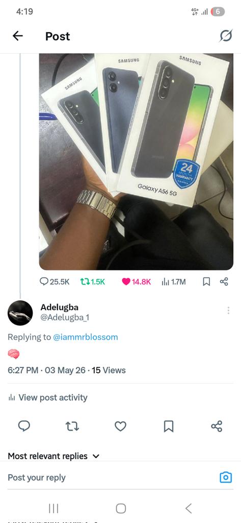 Adelugba tweet media