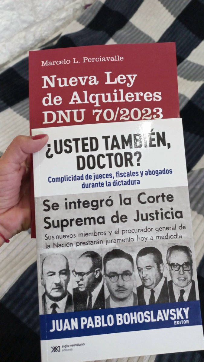 otros más para la construcción de la (todavía) pequeña biblioteca jurídica, veremos qué acontece en la feria del libro