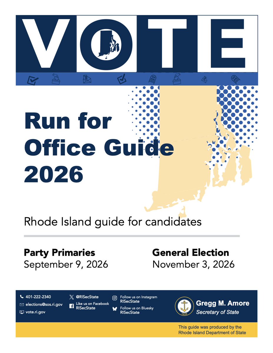 RI Department of State | Secretary Gregg M. Amore tweet media