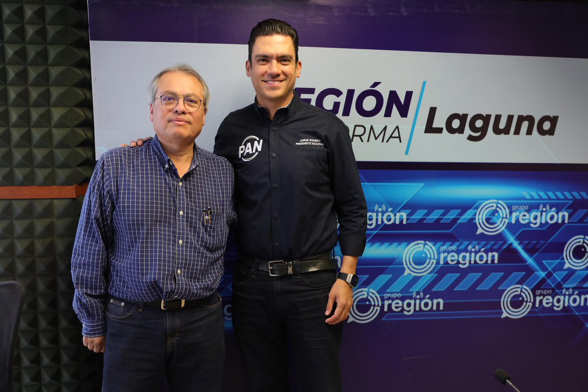 🎙️ ¡Gracias por el espacio, <a href="/SergioPeimbertC/">Sergio Peimbert Noticias</a> y a todo el equipo de Grupo Región!

Hoy en Coahuila se siente algo distinto: se sienten tiempos de cambio. La gente quiere participar, quiere ser escuchada y quiere un mejor futuro.🙌🏻🇲🇽

Y ahí vamos a estar, caminando junto a las y