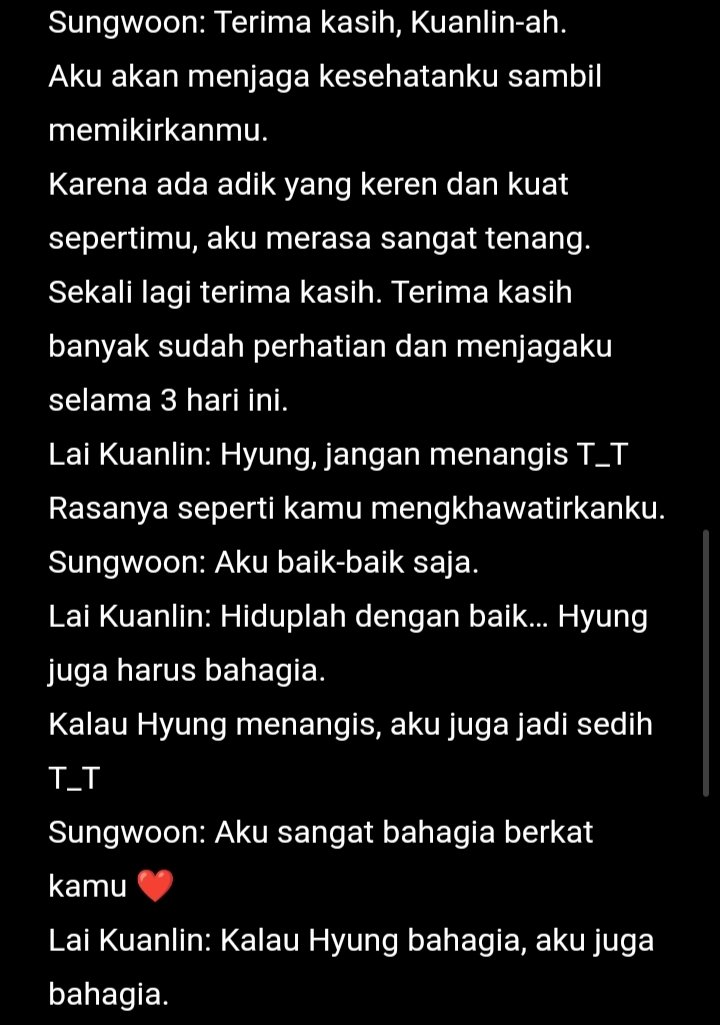 Meyhoonie's tweet photo. Nangis banget😭 https://t.co/ngOJTPwy3l