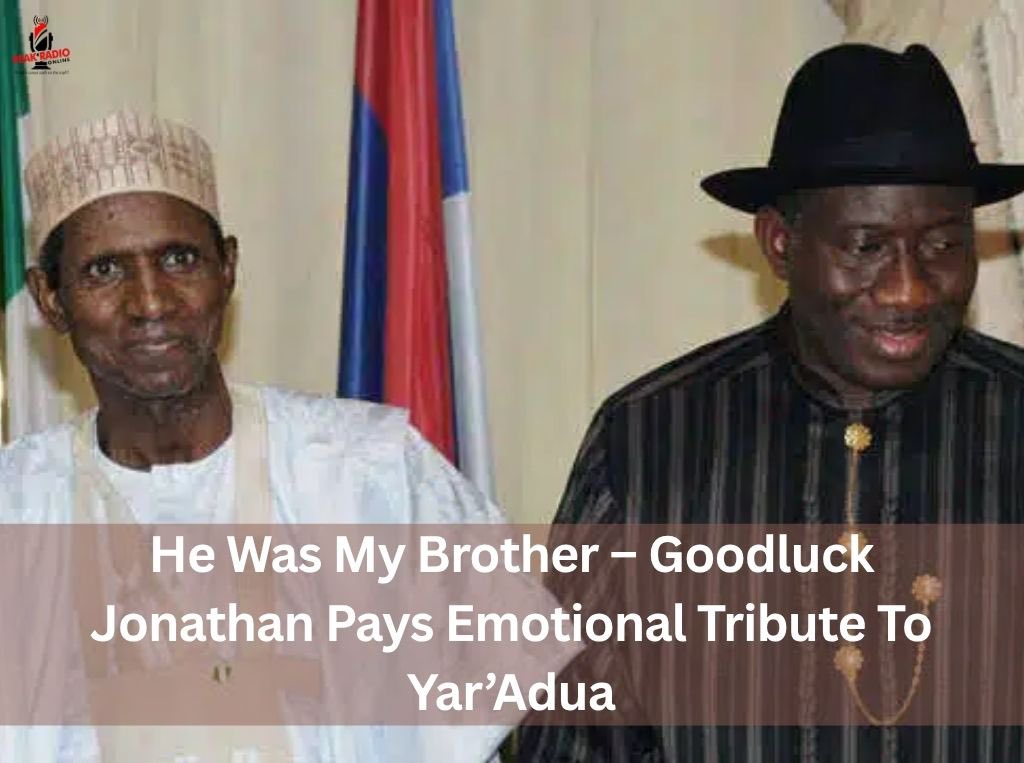 peakradio1's tweet image. Ex-President Goodluck Jonathan has described late President Umaru Musa Yar’Adua as a Gentleman President.

He stated this in a post shared on his Facebook page on Tuesday to mark the 16th anniversary of Yar’Adua’s death.

#peakradio #trendingnews #politics #politicstiktok