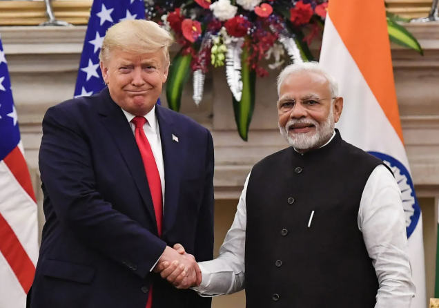 airnewsalerts's tweet photo. US President #DonaldTrump congratulates Prime Minister @narendramodi on what the White House described as a historic and decisive election victory in West Bengal, where the Bharatiya Janata Party (BJP) has secured a breakthrough win. https://t.co/93GJOYbEm6