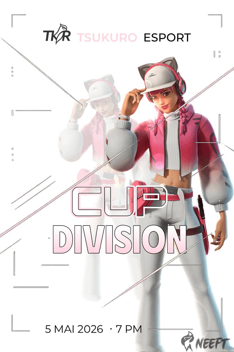 TsukuroEsport's tweet photo. 🤨 Divisions Cups à 19h

Nos joueurs vont ils sortir de leurs divisions?

Oui! @DonPaPates retourne avec Zetfar pour offrir du spectacle et de la bonne humeur.

@KurokouwFN @KIZMINO @SlouzeFN @Mylokfn vont se déchainer sur la map.

De même pour les grinders @MerzenV1 et @nqsa20 https://t.co/ua1ZF6QoUW
