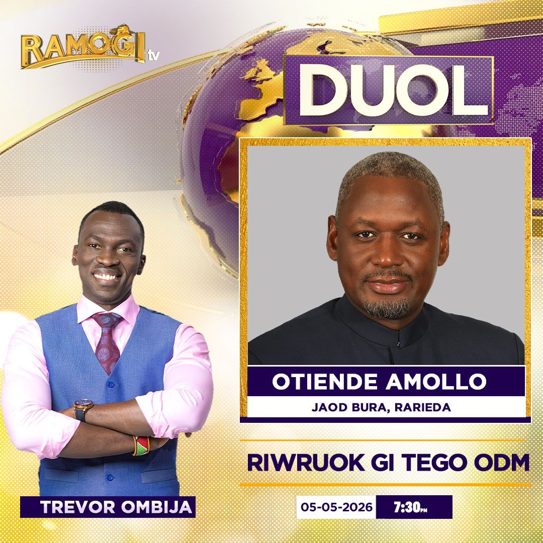 Otiende Amollo, SC,MP, CBS, EBS tweet media