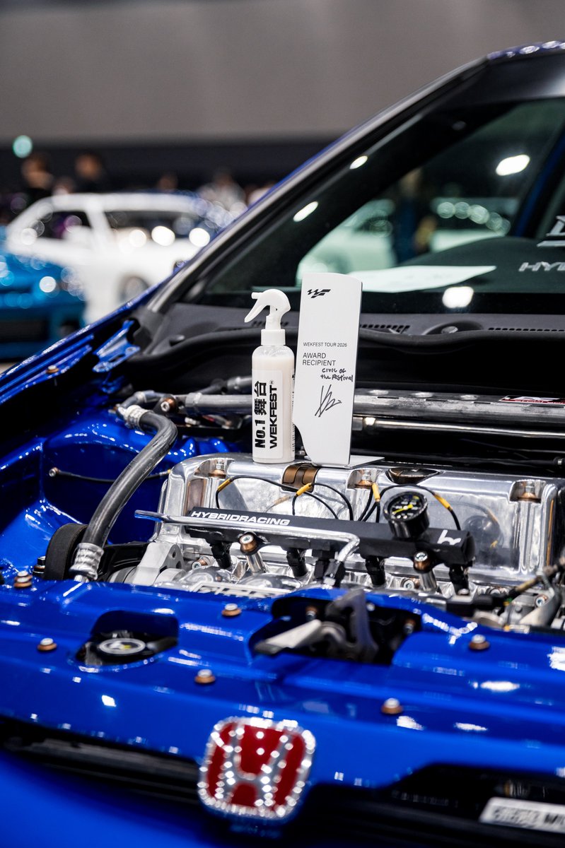 XPOINTimport_JP's tweet photo. @WEKFEST_JAPAN @WEKFEST 
初回から参加させて頂いていますがbuilderにとって今年は最高な1日となりなした。
作業を依頼してくだり award獲得の@inpyn_fd @deeper_ctr_ @Millllllking @swagcars_jp ありがとう御座いました！
そして初参加の@R1zRazLity K20Cのbuild出来る機会をありがとう！ https://t.co/nEWiFbQTgP