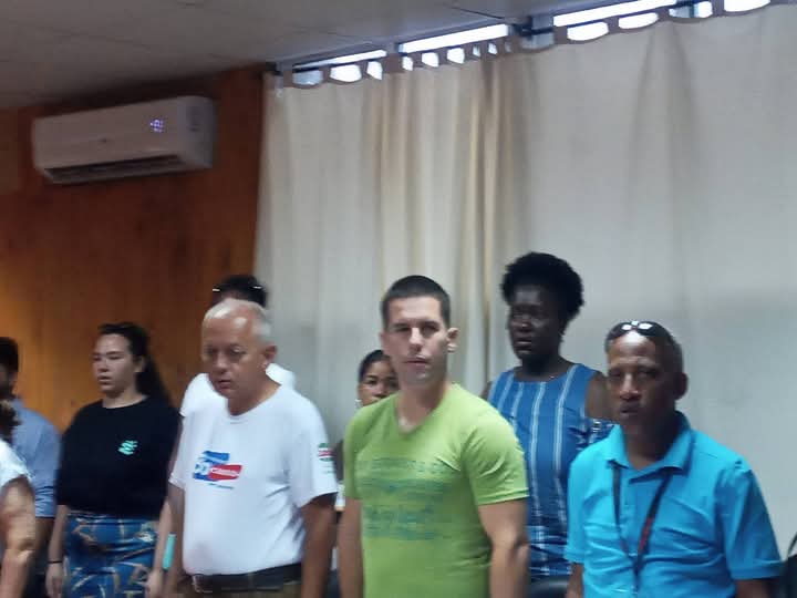 empetcupet's tweet photo. Participa la joven ingeniera  Camila Despaigne Pedroso, de la División Occidente, en los Balances de Cuadro de las Empresa de CUPET. Felicidades por la disciplina y ejemplaridad demostrada. #Cuba #PetrolerosPorCuba #LaEmpetVaPorMas https://t.co/yueJbsHHUt