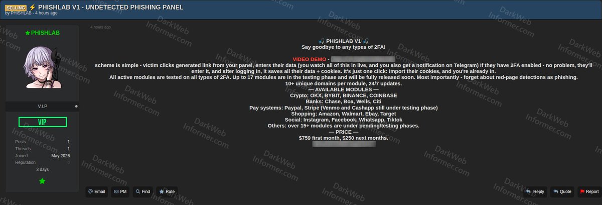 Dark Web Informer tweet media