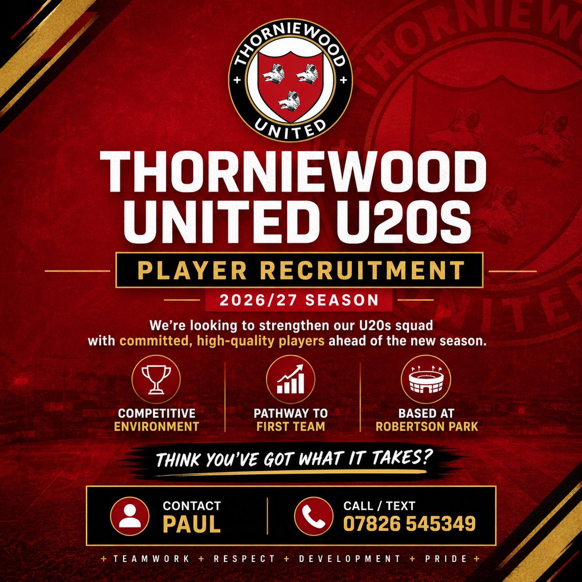 Thorniewood United FC tweet media