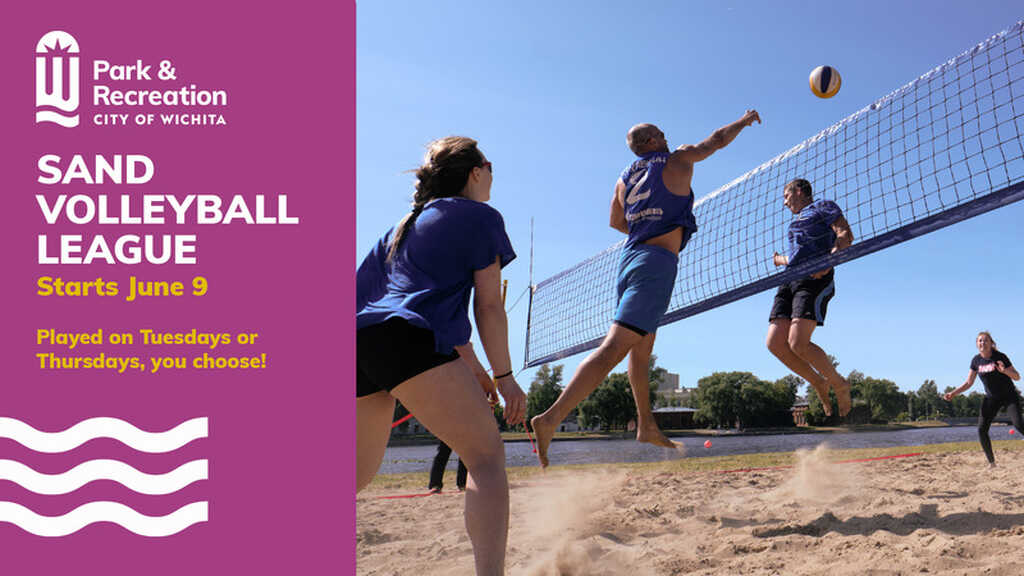 ICTParkandRec's tweet photo. 🏐 Serve up some fun this summer! Registration is now open for Sand Volleyball League at Watson Park - great vibes, with both recreational and competitive divisions available!
✅ Summer seasons starts June 9
💲 $120/team (8 weeks)
📲 Register online: https://t.co/BlaUzLCqDF https://t.co/bGEVXuTFsN