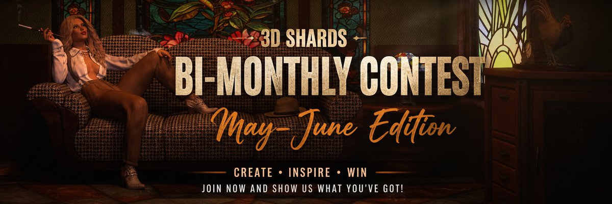 3D Shards - Daz Studio Asset Store tweet media