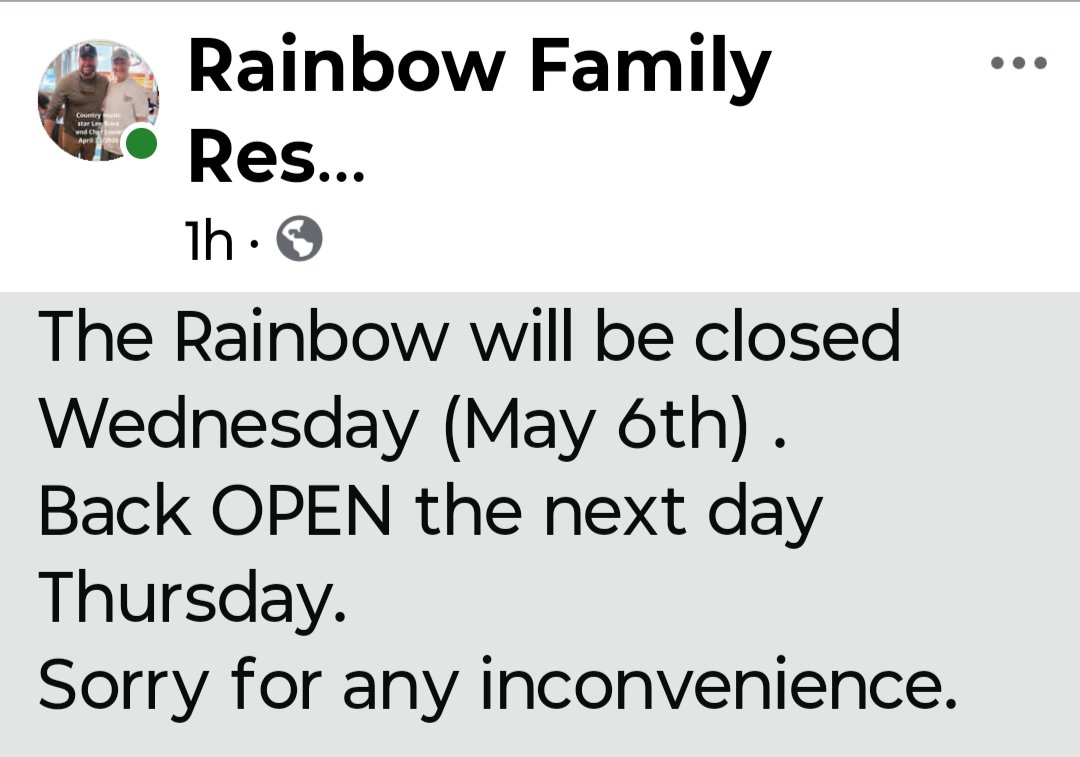 Rainbow Restaurant tweet media